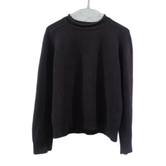 Lauren Ralph Lauren Petite Wool/Angora/Cashmere Rollneck Sweater - Black MP - Picture 1 of 7
